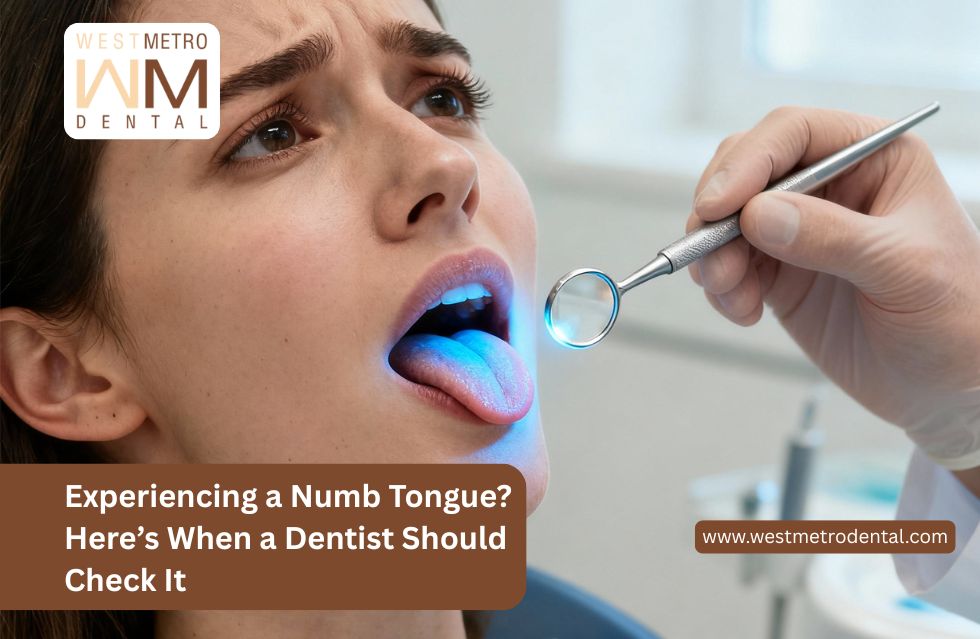 Experiencing a Numb Tongue? Here’s When a Dentist Should Check It